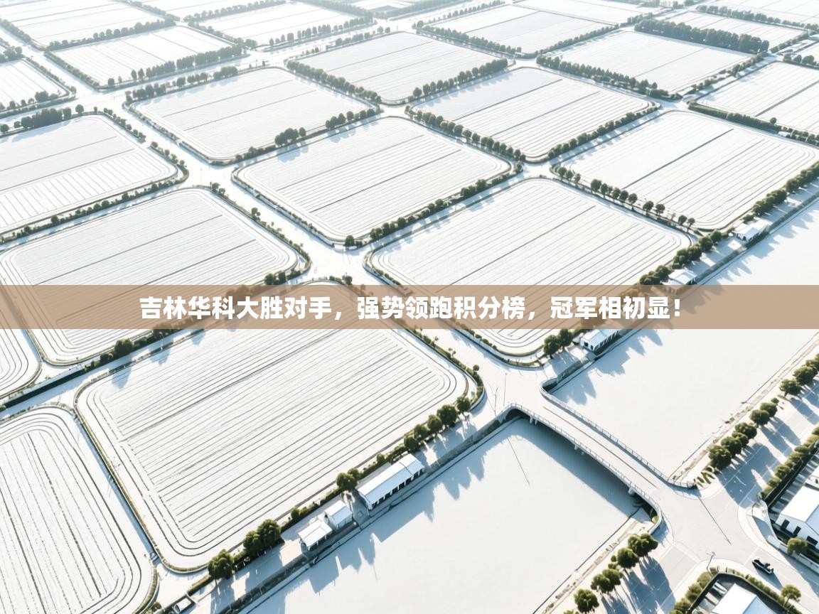 吉林华科大胜对手，强势领跑积分榜，冠军相初显！  第1张